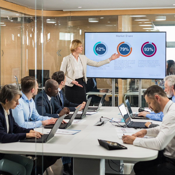 employees in meeting